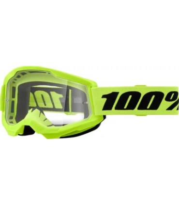 100% Strata 2 gialla maschera motocross