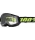 100% Strata 2 Solar eclipse maschera motocross