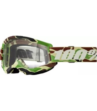 100% Strata 2 camo maschera motocross