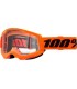 100% Strata 2 arancio maschera motocross