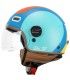 Cgm 191G Pix Sprint blue orange matt helmet