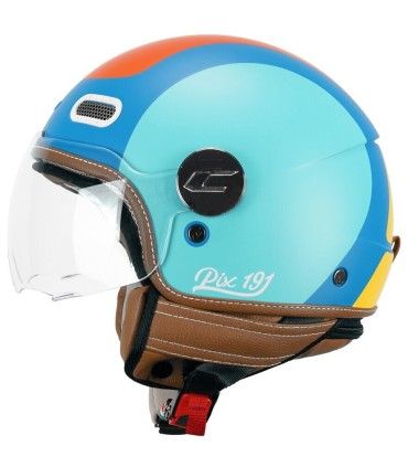 Casco Cgm 191G Pix Sprint blu arancio opaco