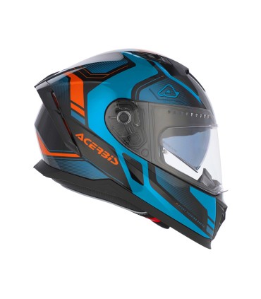 Casco moto Acerbis X-Way Graphic blu