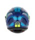 Casco moto Acerbis X-Way Graphic blu giallo