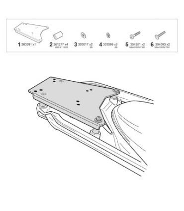 Shad TOP MASTER Oem BMW R1300GS