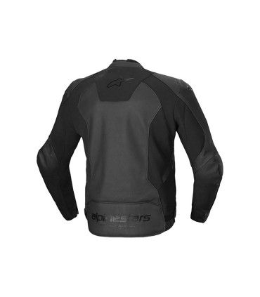 Veste moto cuir Alpinestars Faster V3 noir