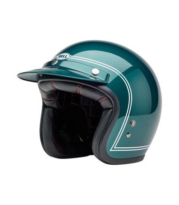 Casco Bell Custom 500 Steve McQueen Riverside Metallic Green