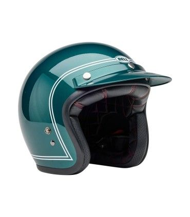 Casco Bell Custom 500 Steve McQueen Riverside Metallic Green