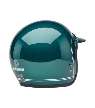 Casco Bell Custom 500 Steve McQueen Riverside Metallic Green