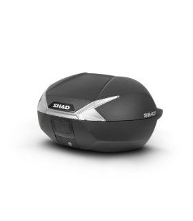 Bauletto moto Shad SH47 nero bianco