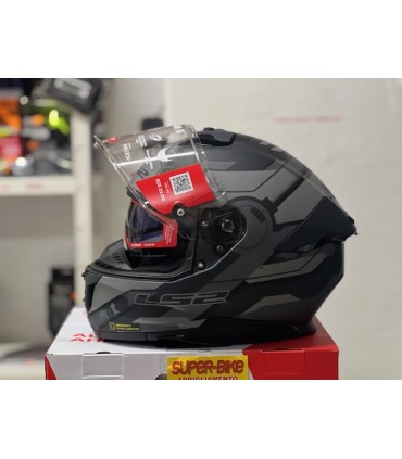 Helm LS2 FF808 Stream 2 Shadow grau matt