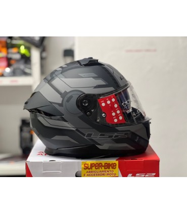 Casco LS2 FF808 Stream 2 Shadow grigio opaco