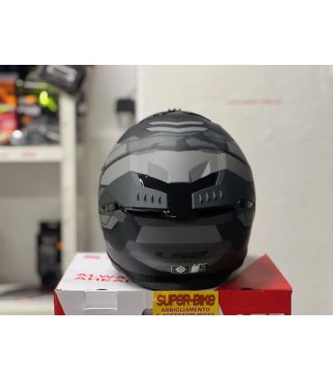 Casco LS2 FF808 Stream 2 Shadow grigio opaco