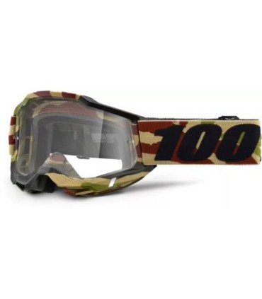 100& Accuri 2 Mission camo clear lens