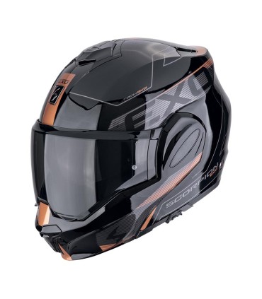 Casco Scorpion Exo Tech Evo Traveller copper