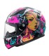 Casque LS2 FF353 Rapid 2 Cyberg pink