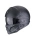 Casco Scorpion Exo Combat 2 Spiderweb nero opaco