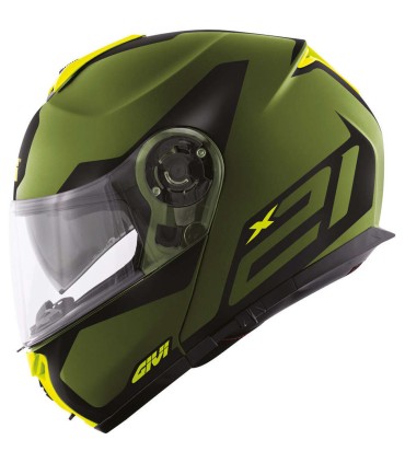 Casque Givi X.21 Challenger Spirit vert matt