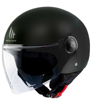 Mt Helmets Street Solid A1 noir matt