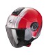 Casco Scorpion Exo City 2 Vel rosso