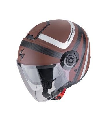 Casco Scorpion Exo City 2 Riva marrone opaco