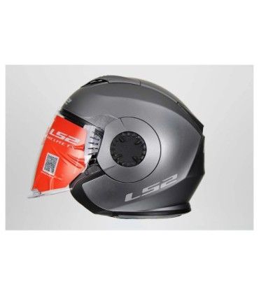 LS2 OF570 Verso titanium matt helmet