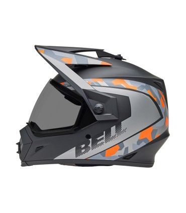 Bell Mx-9 Adventure Mips Mesa orange camo matt helmet