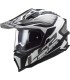 Casque LS2 MX701 Explorer Hpfc Alter blanc matt