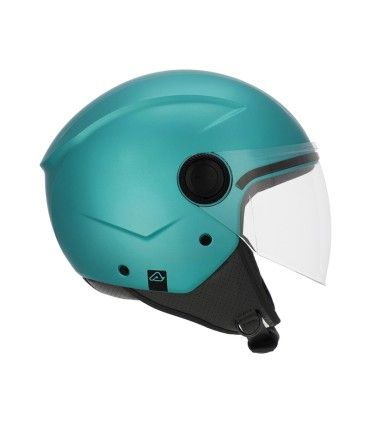 Casco jet Acerbis Brezza turchese