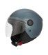 Casque jet Acerbis Brezza metallic bleu