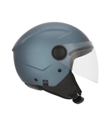 Jet Acerbis Brezza metallic blue helmet