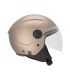 Casco jet Acerbis Brezza metallic marrone