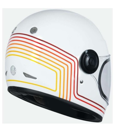 Casco custom Origine Vega Sunrise bianco