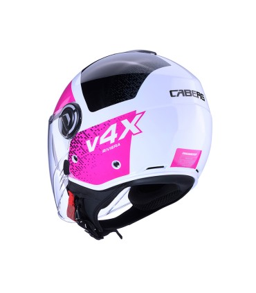 Casque Caberg Riviera V4x Alpha pink