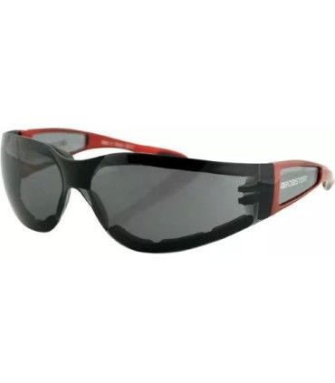 BOBSTER SHIELD II lunettes moto rouge