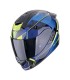 Casque Scorpion Exo 1400 Evo 2 Air Intensio bleu