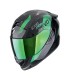 Casco integrale Scorpion Exo 1400 Evo 2 Carbon Air Platted verde