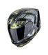 Casco moto Scorpion Exo 391 Clutter giallo