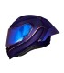 Casco moto Nexx X.R3R Hagibis viola