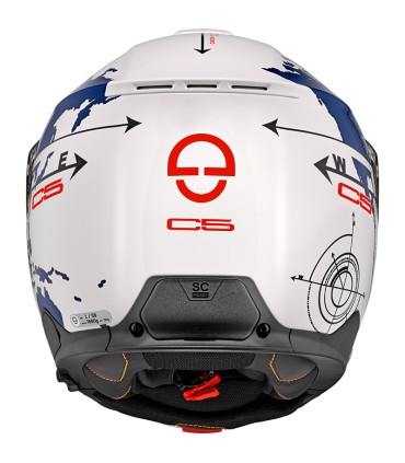 Casco Schuberth C5 Globe blu