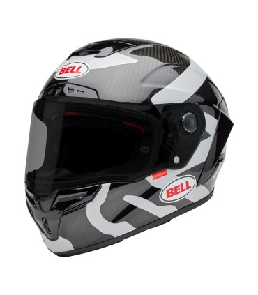 Casco Bell Race Star Flex DLX Hello Cousteau Equidae Matte Gloss Black/Gray