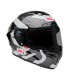 Casco Bell Race Star Flex DLX Hello Cousteau Equidae Matte Gloss Black/Gray