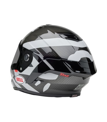 Casco Bell Race Star Flex DLX Hello Cousteau Equidae Matte Gloss Black/Gray