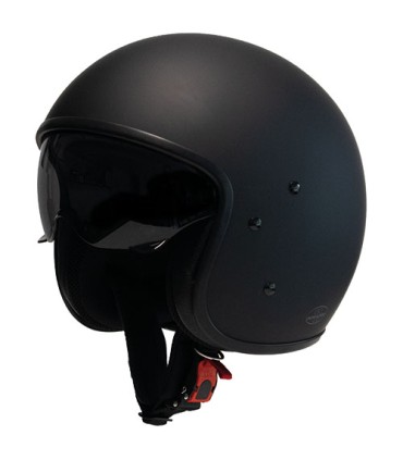 Casco Jet Moto Eleven nero opaco