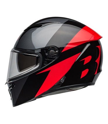 Casco Bell Lithium Shear rosso