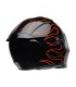 Casco Bell Lithium Torch nero rosso