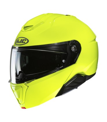 Casque modulaire Hjc I91 jaune