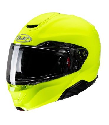 Casco apribile moto Hjc Rpha 91 giallo fluo