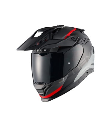 Casco Nexx Y.Travl Quest nero rosso opaco