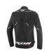 Ixon Ionix motorcycle jacket black white